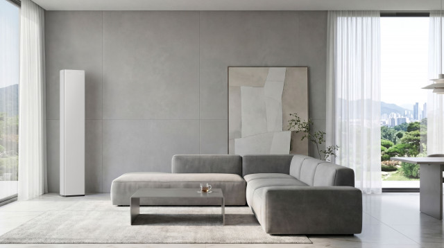 삼성전자 2026년형 ‘비스포크 AI 무풍콤보 갤러리 프로’ 에어컨 신제품(사틴 그레이지 컬러)