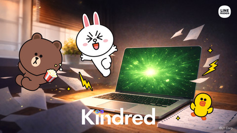 LINE FRIENDS characters, now living across your devices with Kindred.