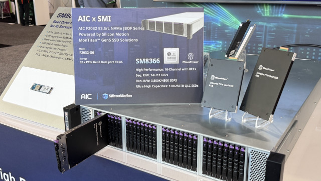 Silicon Motion Showcases Enterprise SSD Controllers and NVMe Boot Drive Solutions at GTC