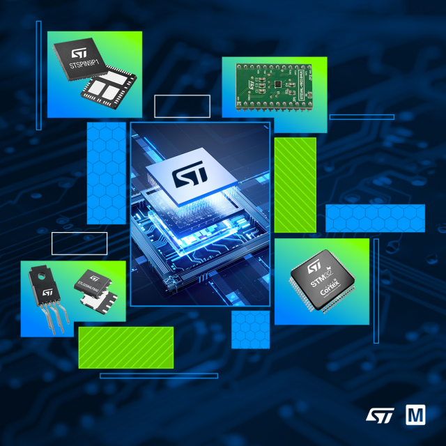 마우저, ST마이크로일렉트로닉스의 방대한 제품 포트폴리오 공급
