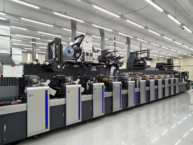 무궁화LNB 아산 공장 플렉소 대량인쇄 시스템