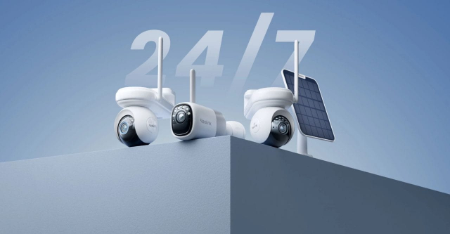 리오링크 알타스 시리즈는 배터리 충전식 CCTV로, AOV 24시간 상시녹화가 가능하다