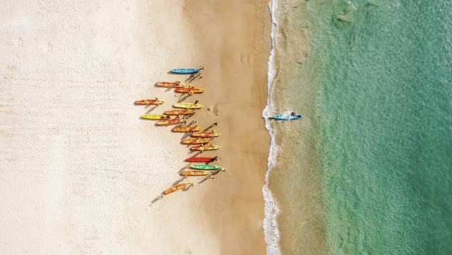 호주 뉴사우스웨일즈주 바이런 베이 전경