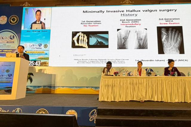 지난 2월 27일부터 3월 1일까지 인도 고아(Goa)에서 열린 ‘GFAS 2026’에 SNU서울병원 서상교 대표원장이 국제 위원(International Faculty)으로 초청돼 마스터 톡 강연, 패널 토론, 케이스 리드 발표 등 주요 세션에 참여했다(사진=SNU서울병원)