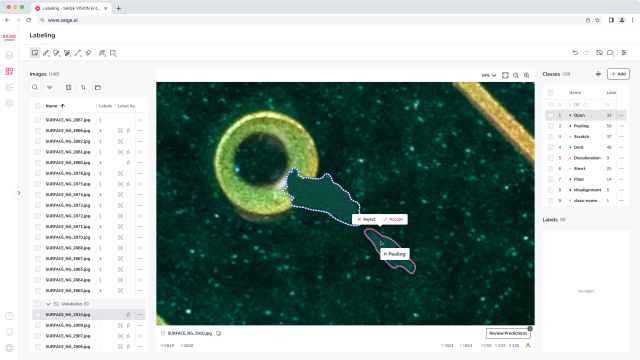 ‘세이지 비전(SAIGE VISION)’ 화면