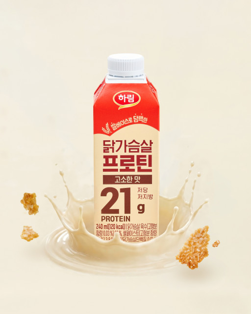 하림 신제품 ‘닭가슴살 프로틴 고소한 맛’