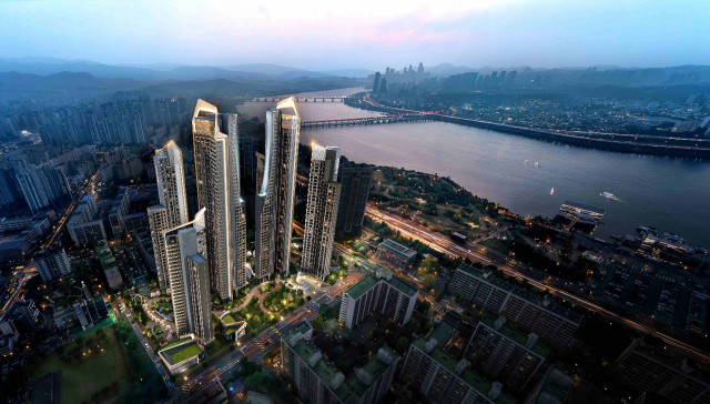 래미안 일루체라 조감도