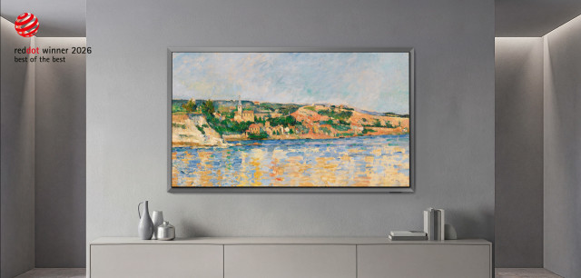레드닷 디자인 어워드 2026에서 최고상을 수상한 OLED TV ‘S95H’