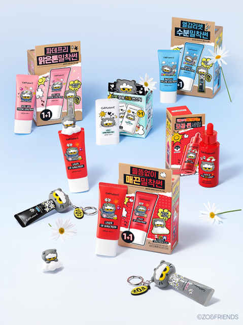 셀퓨전씨(Cell Fusion C), ZO&FRIENDS(조앤프렌즈) 에디션 기획세트 출시(사진 출처: 셀퓨전씨)