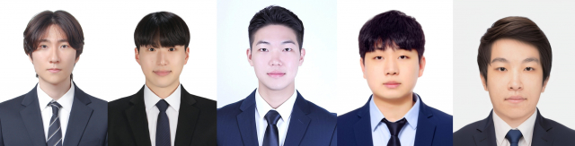 CVPR 2026 ACCIDENT 챌린지에서 종합 2위·퍼블릭 1위를 차지한 중앙대학교 생성적 인공지능 연구실(GAIL) 구성원. 왼쪽부터 김석현·류동훈·황동환(석사과정), 구찬회(박사과정), 이민혁 교수