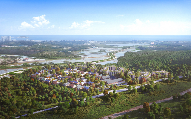 코빌리지 고성 전경(시뮬레이션)