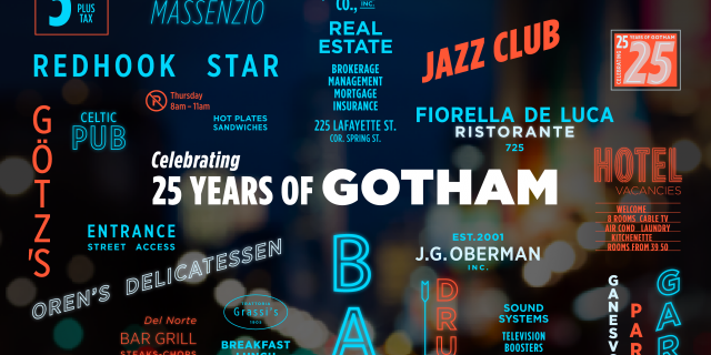 모노타입이 고담 서체의 탄생 25주년을 기념해 ‘고담 배리어블(Gotham® Variable)’ 서체를 출시했다