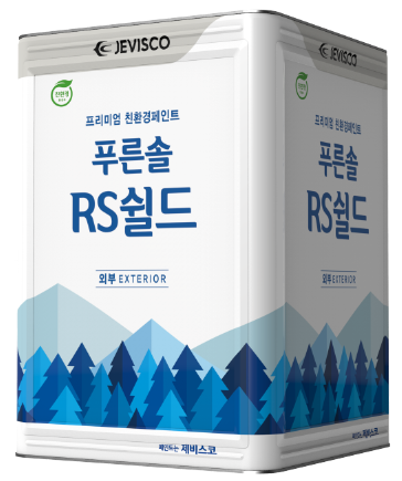 강남제비스코, 고내후성 외부용 수성도료 ‘푸른솔 RS쉴드’ 출시