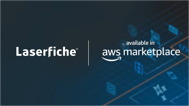 Laserfiche intelligent content management is now available to procure directly through AWS Marketplace.