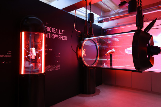 Global sports brand PUMA today opened the PUMA NITRO™ Lab in Los Angeles, the latest chapter of its innovation platform, and company’s most significant yet, marking the global reveal of the Ultra Nitro 7 and NITRO™’s arrival in football for the first time on a football boot.