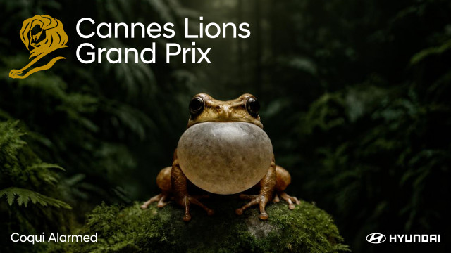 ‘칸 라이언즈(Cannes Lions) 2026’에서 오디오·라디오(Audio & Radio) 부문 그랑프리(Grand Prix)를 수상한 ‘코키 알람’의 포스터