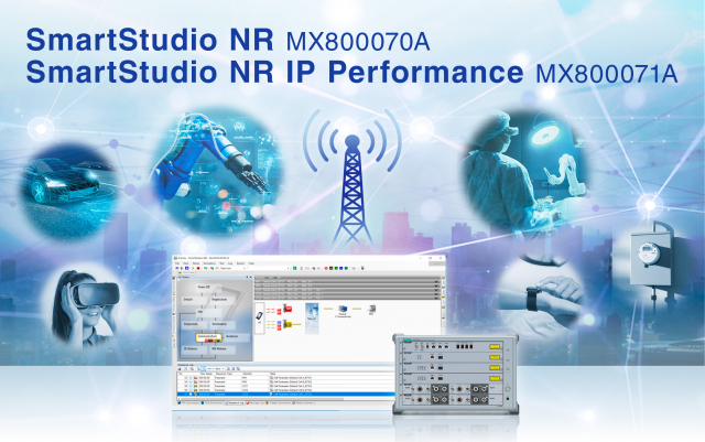 5G RedCap 디바이스 애플리케이션 평가 솔루션 SmartStudio NR 및 NR IP Performance