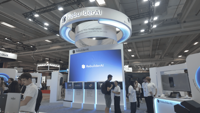 RebuilderAI showcases its AI-powered design and manufacturing solutions at VivaTech 2026 in Paris (Image: RebuilderAI)