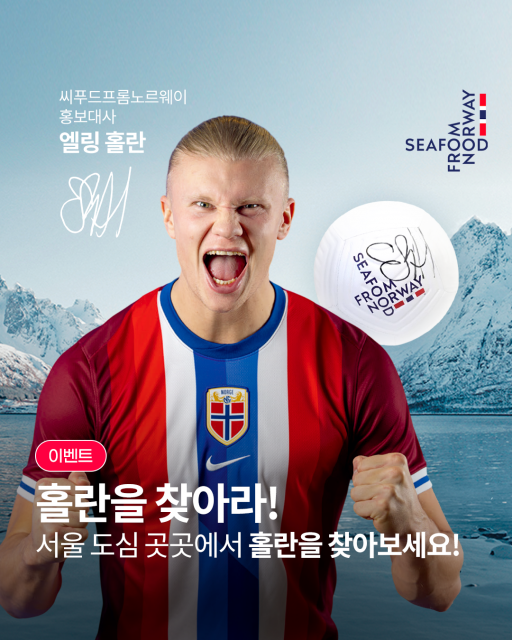 6월 1일부터 30일까지 진행되는 엘링 홀란 캠페인 기념 소셜 이벤트