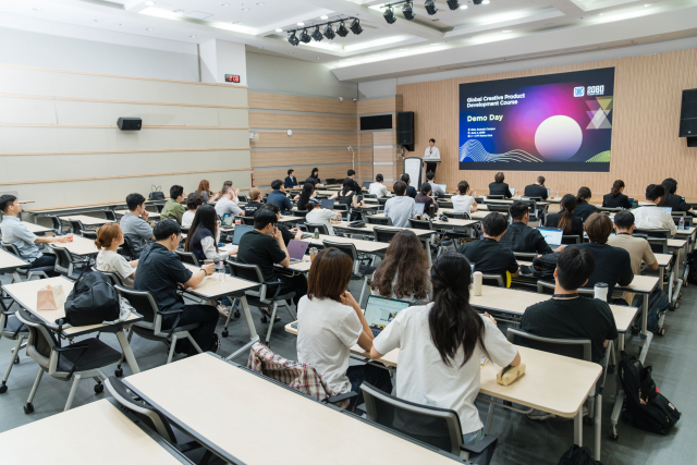 2080 x 서울대 RISE 데모데이 현장 전경