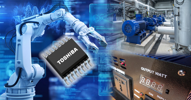 Toshiba: DCL34xx0B series of quad-channel standard digital isolators for industrial equipment.
