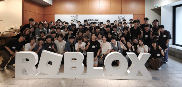 로블록스 인스파이어 카페 서울 참가자 모습