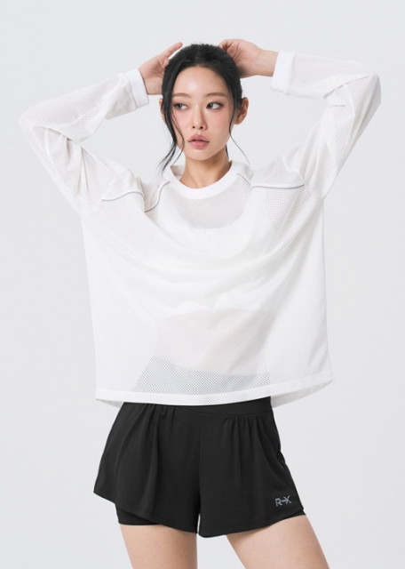 젝시믹스 RX 메쉬 프리런 롱슬리브