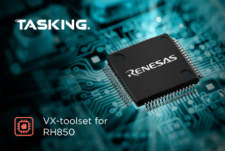 TASKING Renesas RH850 전용 컴파일러 툴셋 ‘VX-toolset for RH850’