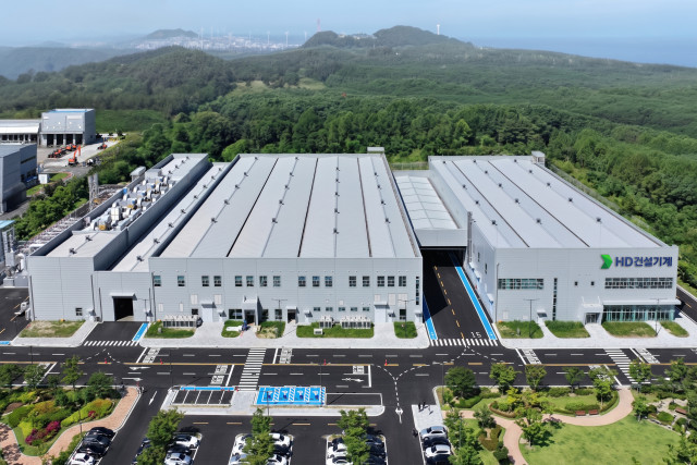 HD건설기계 군산 엔진 신공장 전경