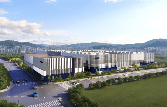 선엔지니어링이 설계·CM을 맡은 200MW 규모 ‘구미 AI 클러스터 데이터센터(AIDC)’ 조감도(사진=선엔지니어링종합건축사사무소)