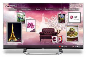 LG ANNOUNCES GLOBAL LAUNCH OF 3D WORLD, NEXT GENERATION PREMIUM 3D CONTENT SERVICE (사진제공: LG전자)