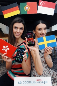 LG Electronics (LG) will expand its LTE smartphone footprint with the launch of Optimus True HD LTE in new markets across Europe and Asia: Germany, Portugal, Sweden, Hong Kong and Singapore. (사진제공: LG전자)