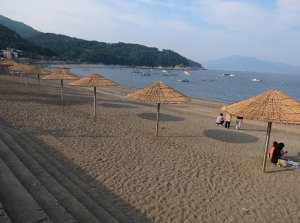 만성리검은모래해수욕장