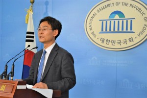 유창복 더불어민주당 마포구청장 예비후보 당내 경선 사전 심사 재심 청구 기자회견
