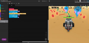 CoderZ 온라인 수업 화면