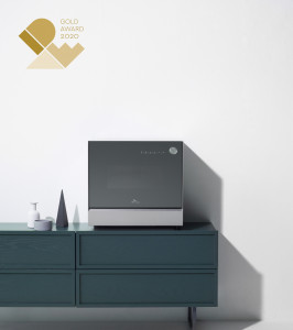 SK Magic's Triple Care Dishwasher won Gold Medal at IDEA 2020. Triple Care Dishwasher is a third-generation dishwasher that offers not only dishwashing and drying but also care and storage functions.