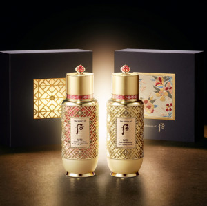 LG생활건강이 꽃살문을 담은 후 비첩 연향세트를 출시했다