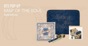 BTS’ new pop-up store BTS POP-UP : MAP OF THE SOUL ONLINE STORE ASIA has launched across seven countries including Indonesia, Malaysia, Philippines, Singapore, Taiwan, Thailand, and Vietnam from 14 November 2020. It is running to 14 February 2021 on the exclusive website called morningKall.