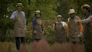 어반정글 이상민 공동대표가 도시숲 관리 프로그램에 대해 설명하고 있다