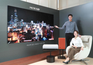 삼성전자가 마이크로 LED TV 사전 예약을 실시한다