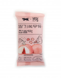 GS25가 선보이는 딸기쏙우유찹쌀떡