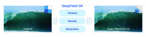 블루닷의 DeepField-SR을 적용한 예시