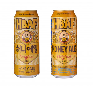 GS25가 출시하는 허니에일캔 500ML 상품