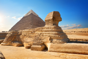카이로 기자지구 - 피라미드 및 스핑크스