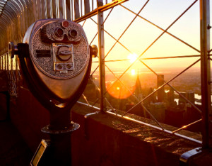 The Empire State Building Rings in the Year of the Dragon with Exclusive Sunrise Experiences at the Observatory, in Partnership with Trip.com Group (Photo: Business Wire)