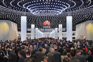 Huawei booth at MWC Barcelona 2024