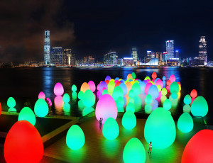 Art@Harbour 2024_teamLab’s “Continuous” (Photo credit: ©Leisure and Cultural Services Department)