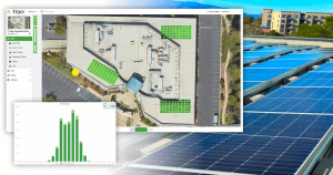 The system was designed and deployed by Tigo installer partner Laibach Solar and has averaged 5% Reclaimed Energy since it was commissioned. (Graphic:...