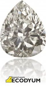 에코디움의 천연 컬러 다이아몬드 전시 ‘Endless Love’에서 소개될 3.91캐럿 팬시 그레이(Fancy Gray) 컬러 다이아몬드 나석