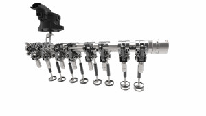 Eaton’s electromechanical actuation system (EMAS) can be easily integrated into a valvetrain and the cylinder head space and controlled by a simple electric actuator. (Photo: Business Wire)
